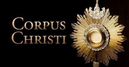 A Igreja celebra a Festa de Corpus Christi, a solene instituição do Santíssimo Sacramento da Eucaristia