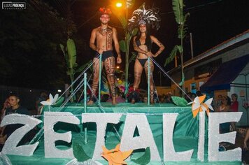  COM UM SAMBA-ENREDO EM HOMENAGEM À AMAZÔNIA, ESCOLA DE SAMBA ZETALIÊ FEZ BONITO NA AVENIDA .