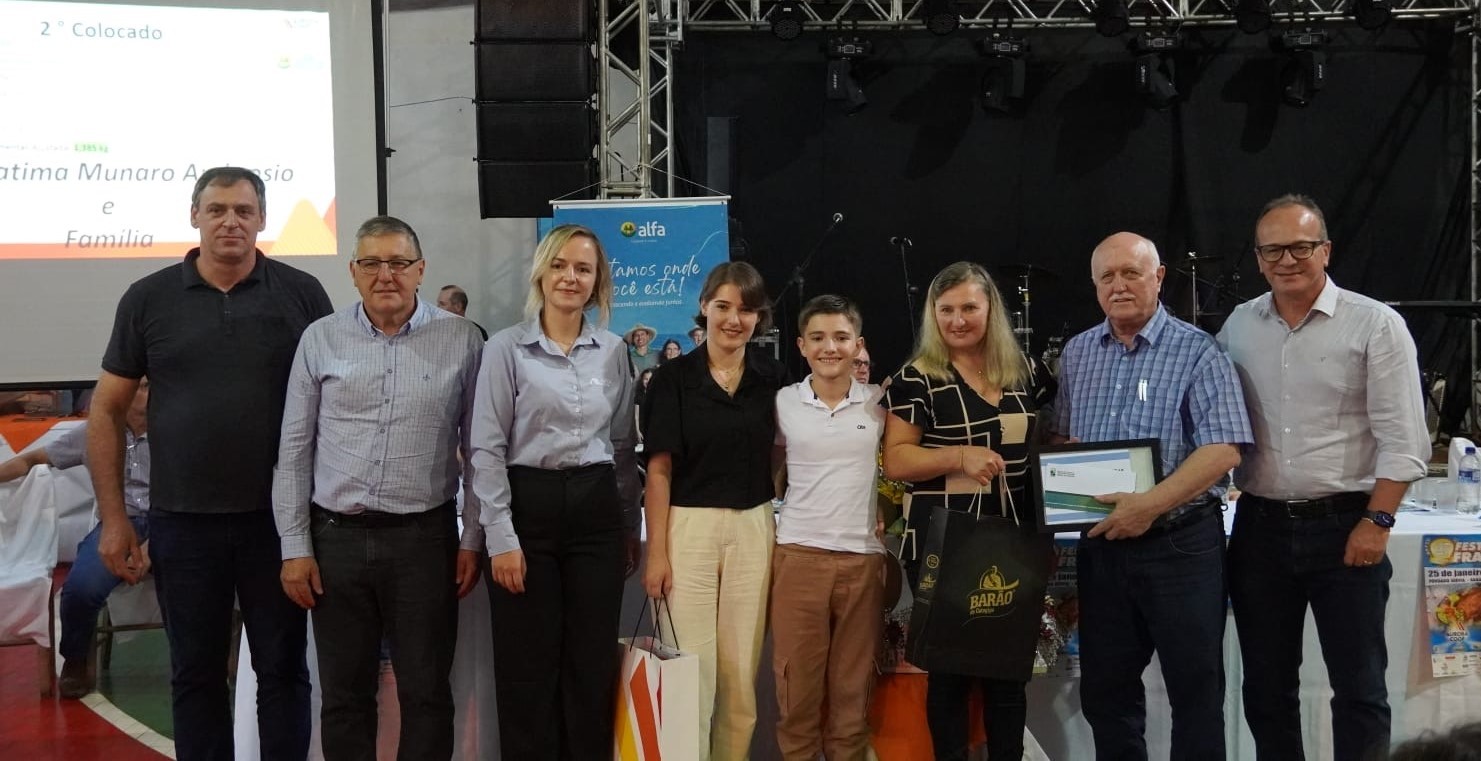 Avicultores de Aratiba recebem premiação por produtividade