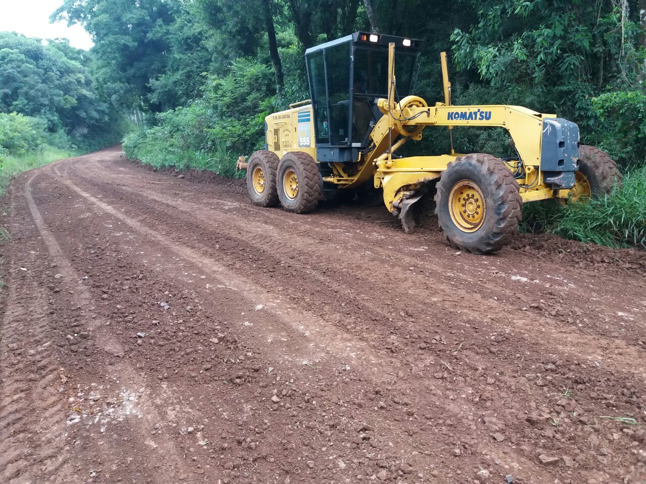 Aratiba intensifica trabalhos visando melhoria das rodovias municipais