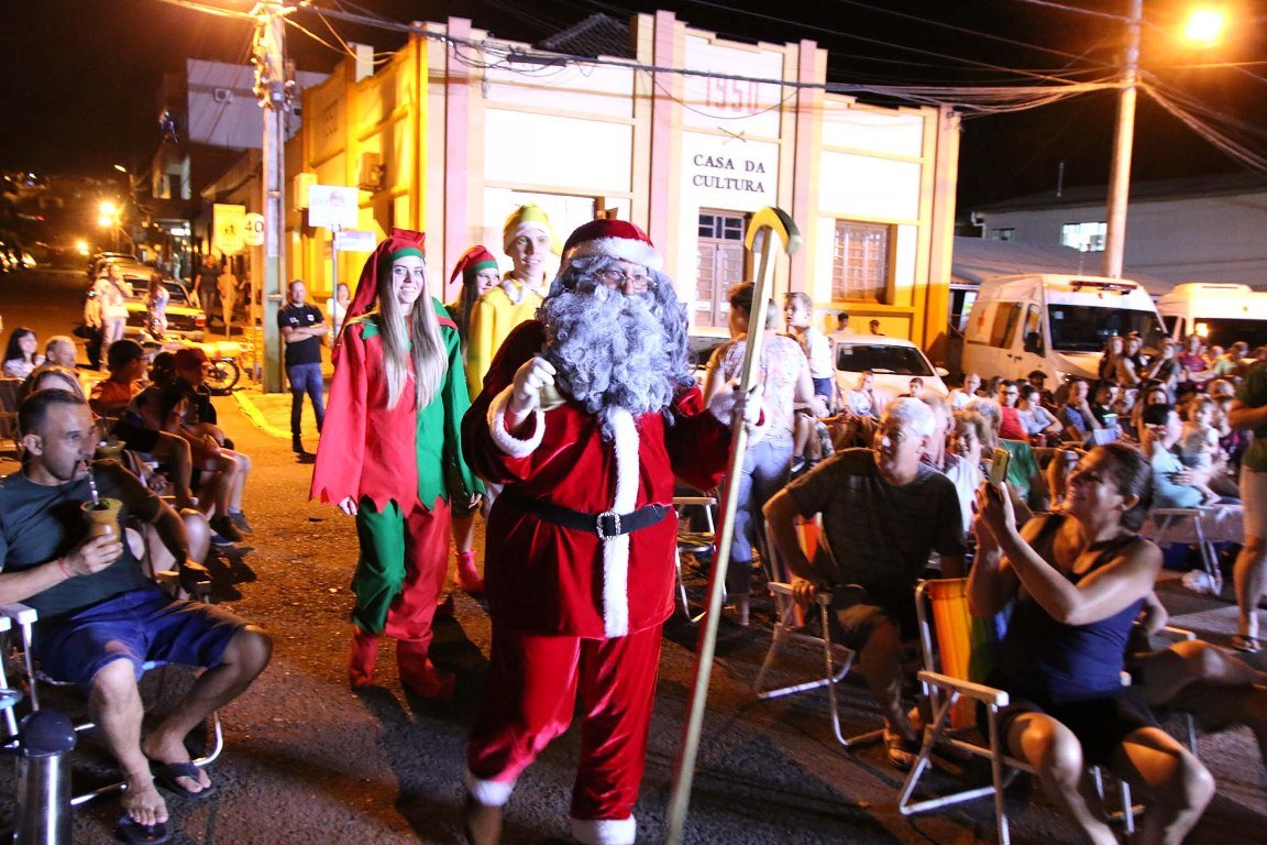 Papai Noel já está em Aratiba
