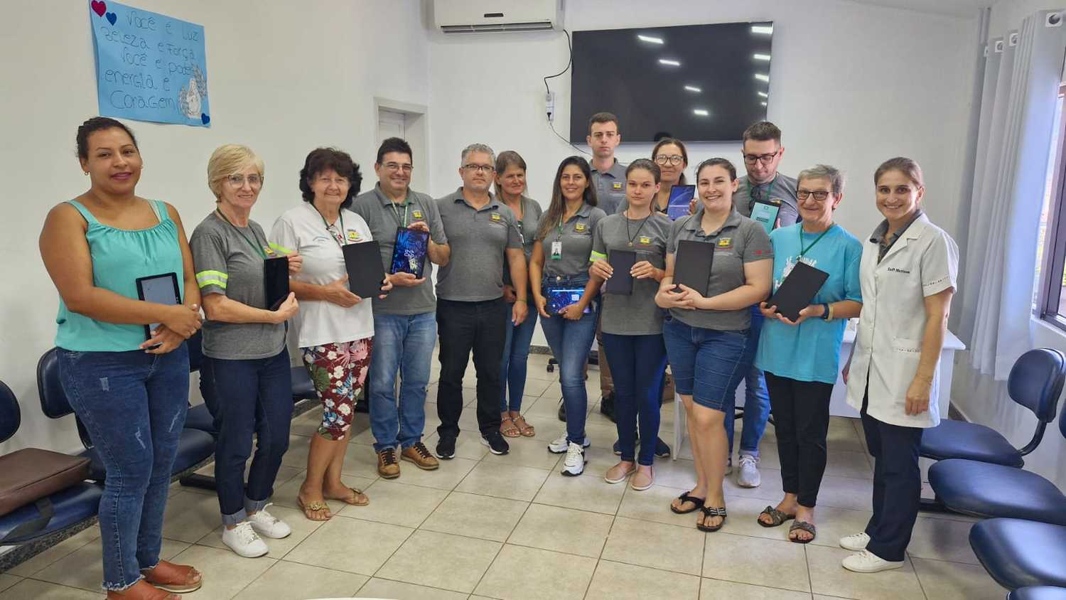Novos tablets para agentes de Saúde de Aratiba melhoram coleta de dados