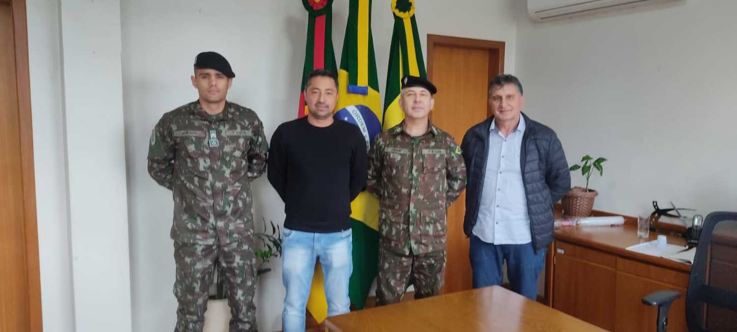 Aratiba recebe visita de orientação técnica na Junta de Serviço Militar