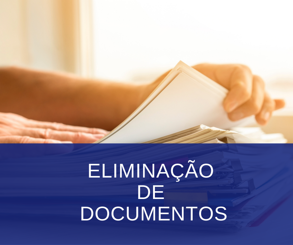 Edital Público, Ciência de Descarte/eliminação de documentos públicos