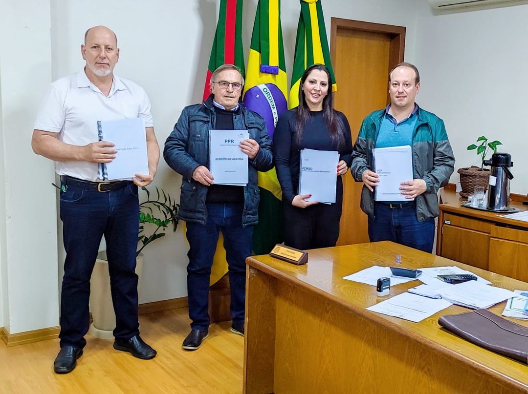 Prefeitura de Aratiba recebe laudos técnicos